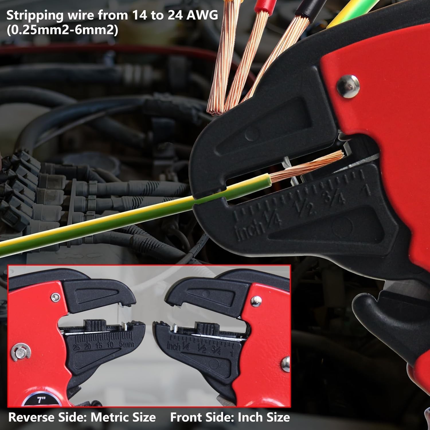 Automatic Quickstrip Wire Stripper and Cutter, Professional Quick Strip Wire Str