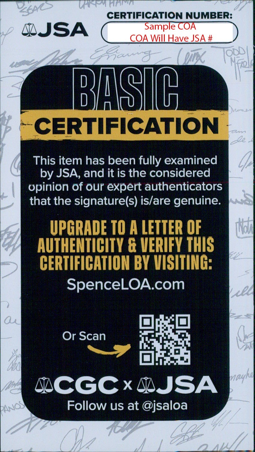 Brandon Bernstein NHRA Drag Racer Signed 11x14 Glossy Photo JSA Authenticated