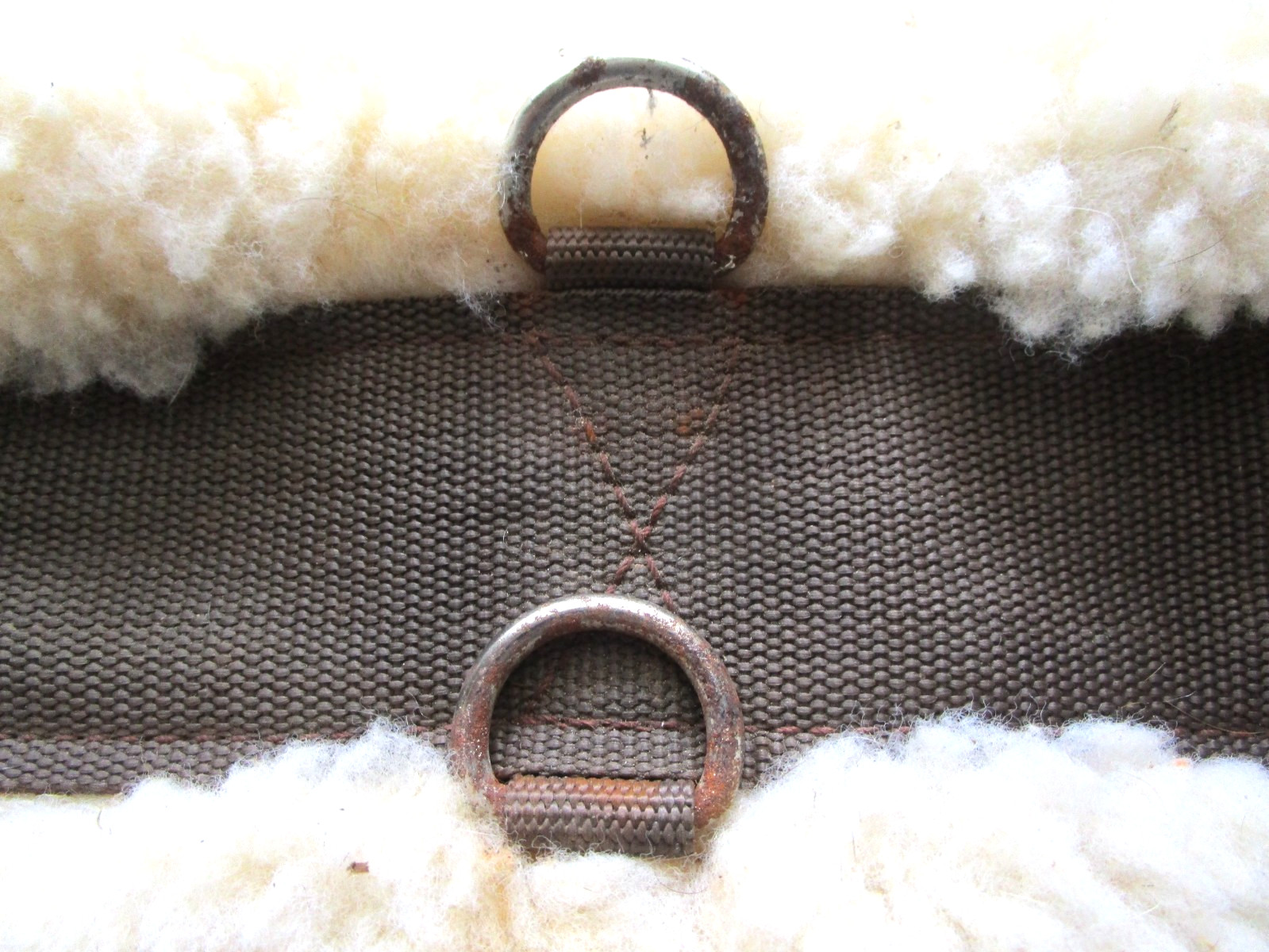 34" WEAVER WIDE BROWN FLEECE WESTERN CINCH