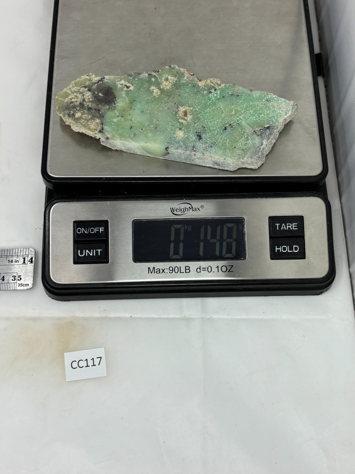 Indo Dendritic Chrysoprase Slab Cabbing Lapidary Collecting Combo Ship Avail