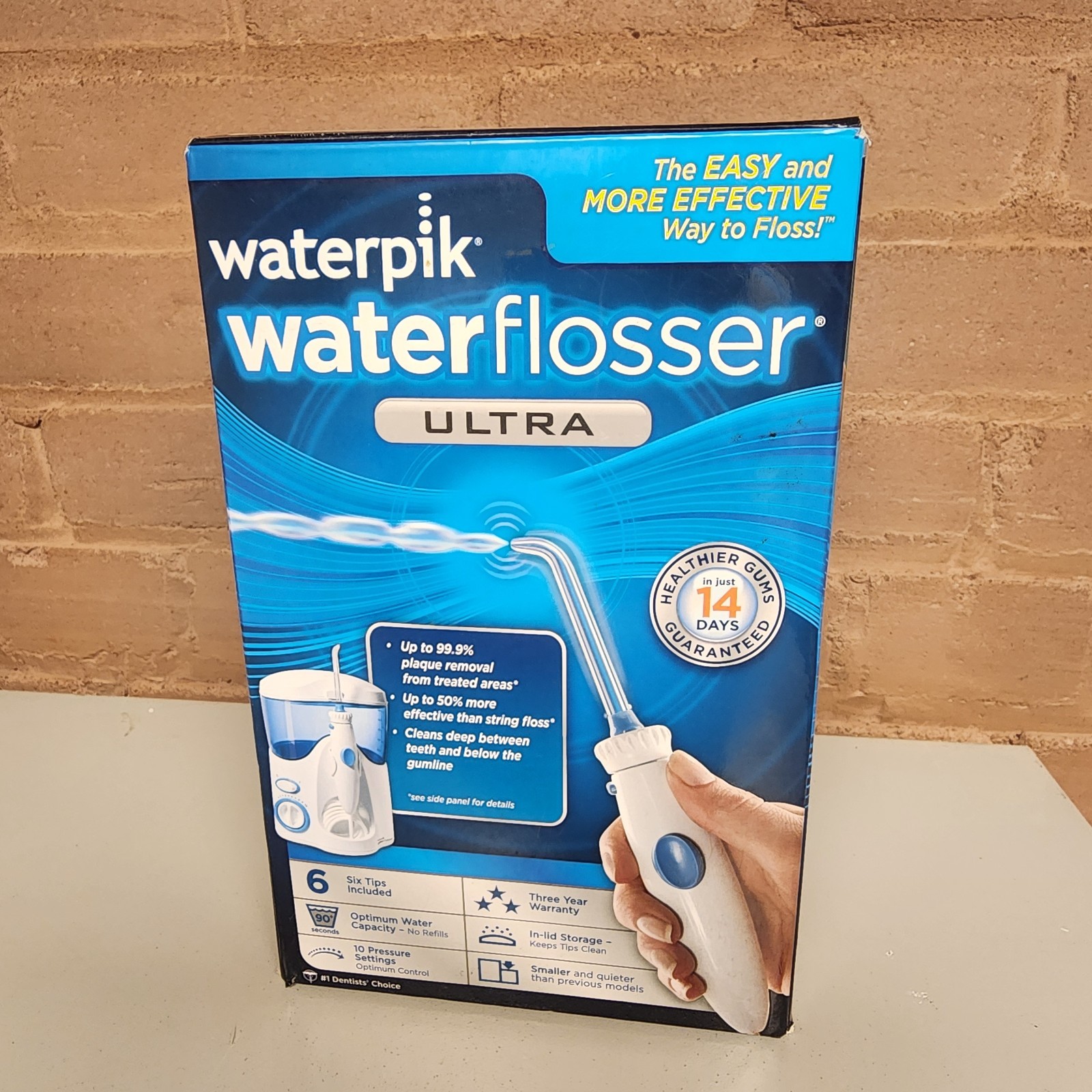 Waterpik Water Flosser Ultra White Model: WP-100W (W)