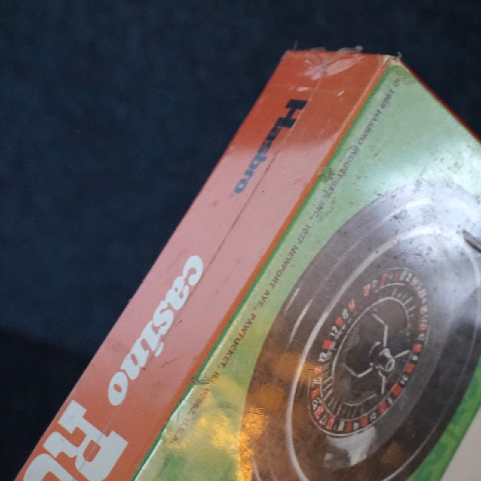 Hasbro Casino Roulette Game 1969 New Old Stock Sealed Vintage