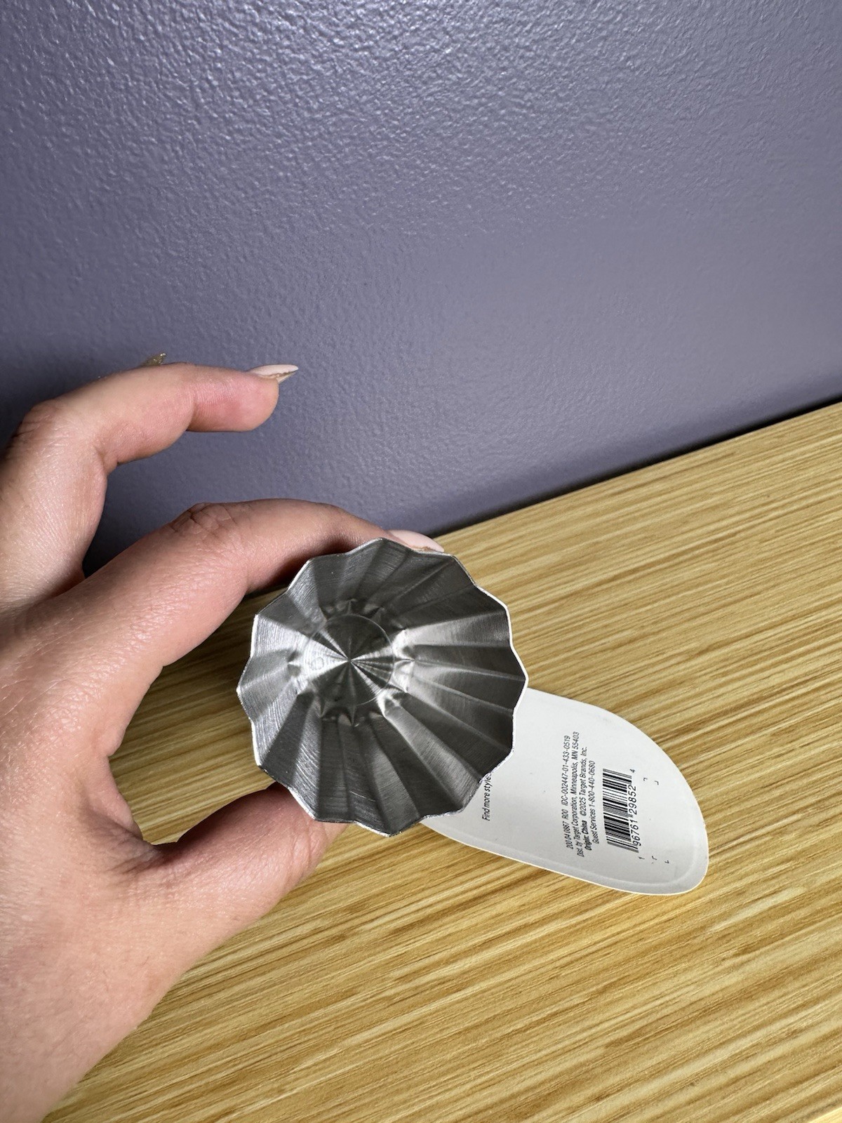 Threshold Double Jigger Metal Stainless Steel Gold Commercial Bar Tool