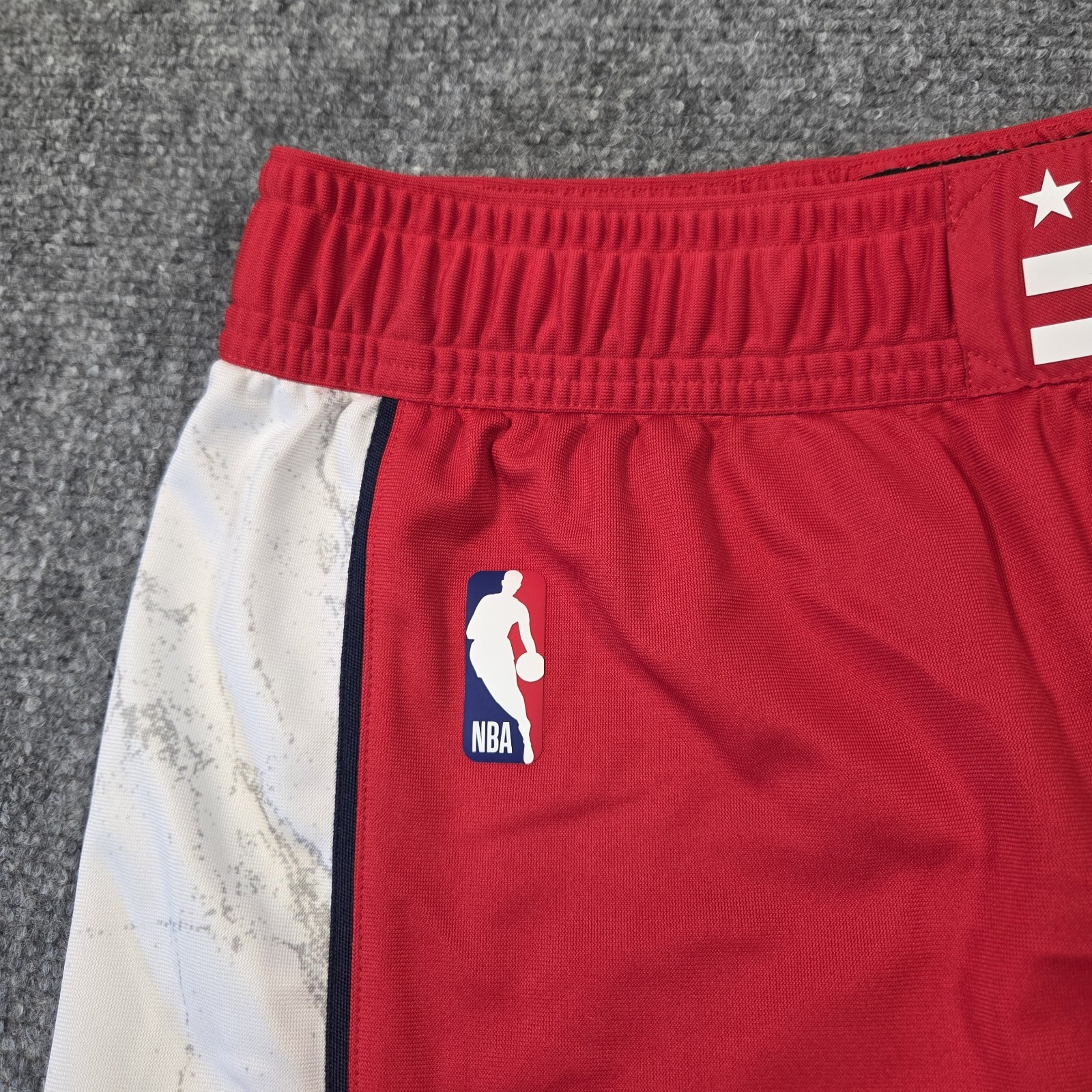 Washington Wizards Nike Shorts Mens 38 Length +2 Vaporknit Basketball NBA