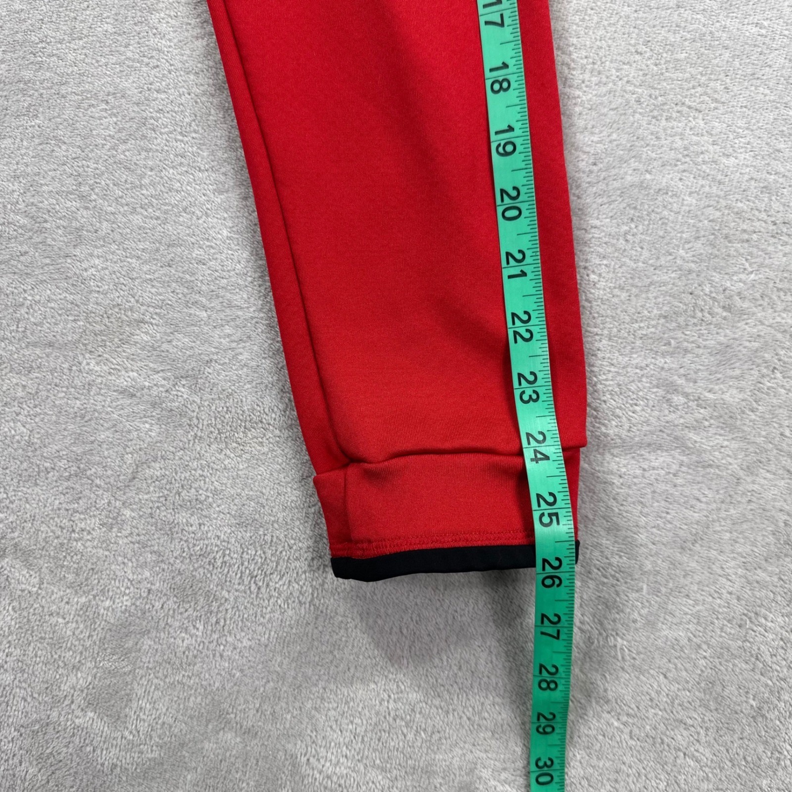 KJUS Denholm Jacket Men XL Red Full Zip Lightweight Technical Midlayer Outdoors