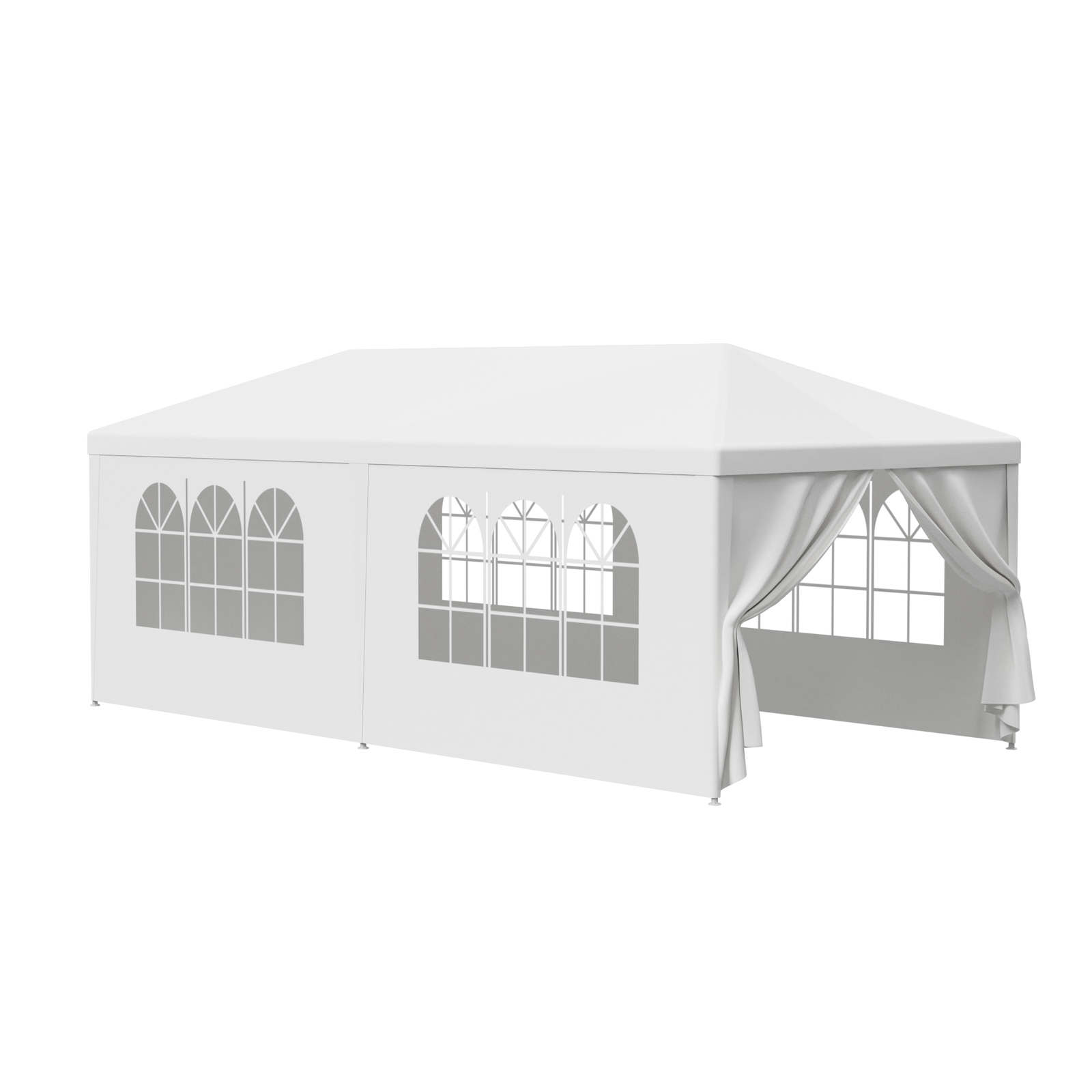 10X20 Outdoor Wedding Party Tent Gazebo Canopy w/Removable Sidewalls BBQ Events