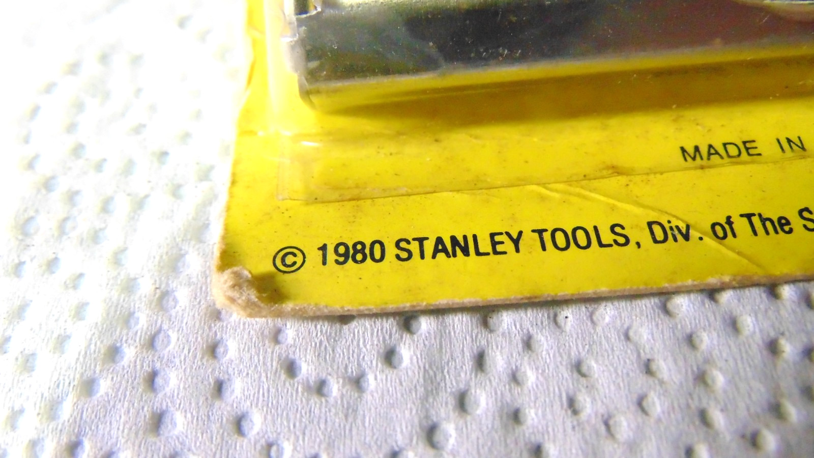 Vintage 1980s STANLEY 3" LINE LEVEL No 42-187 With Original Packaging USA