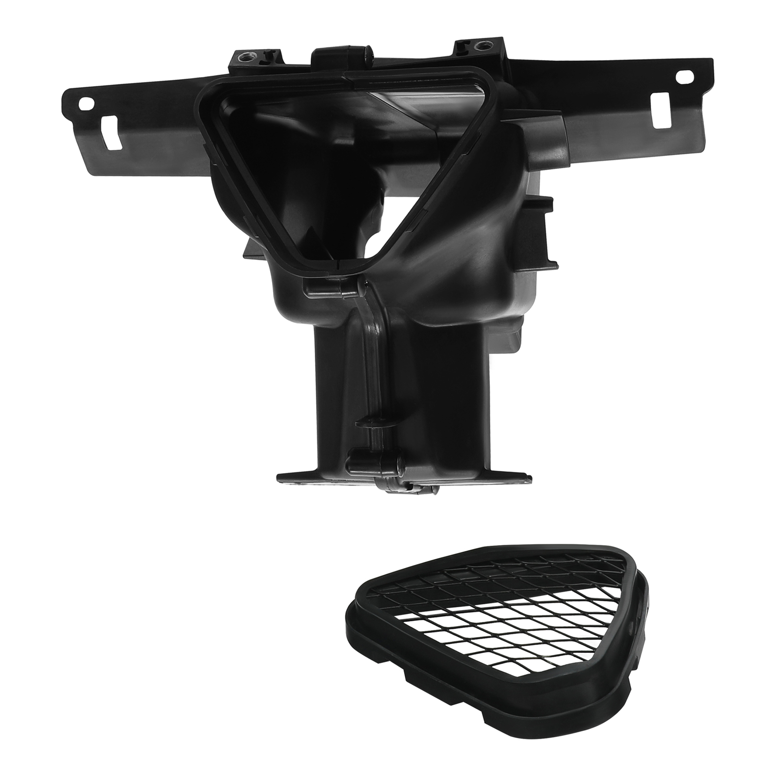 Front Headlight Ram Air Duct Fairing Bracket Fit For Kawasaki Ninja ZX6R 19-2023