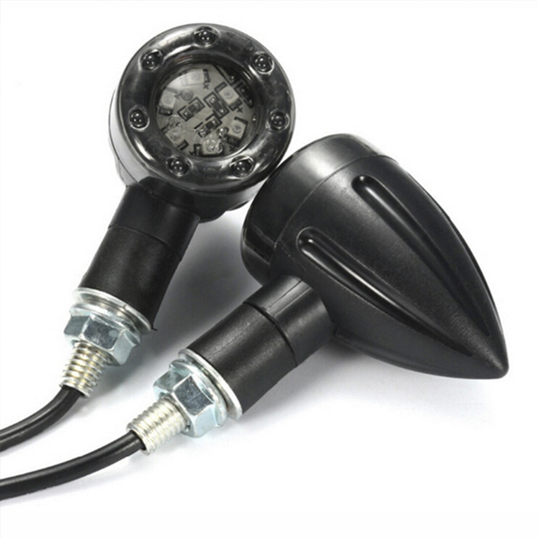 4X Motorcycle LED Turn Signals Blinker Light For Harley Sportster XL 1200 883