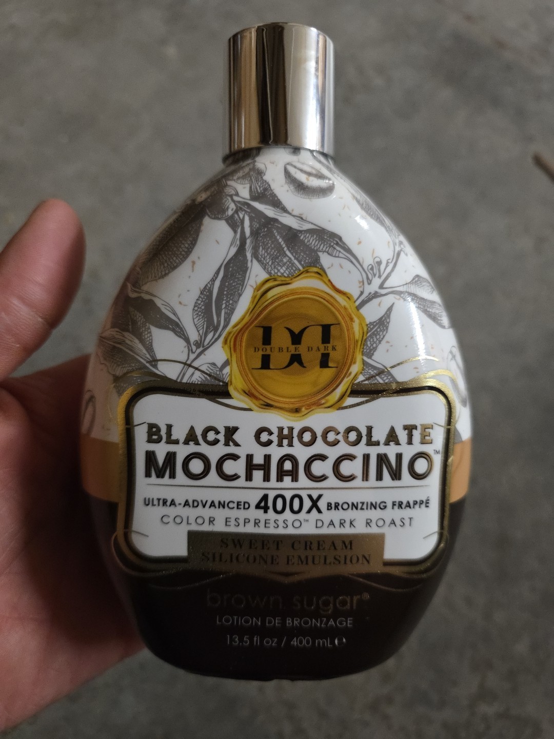 12 PACK - Black Chocolate 400X Espresso Dark Roast Bronzer Tanning Bed Lotion