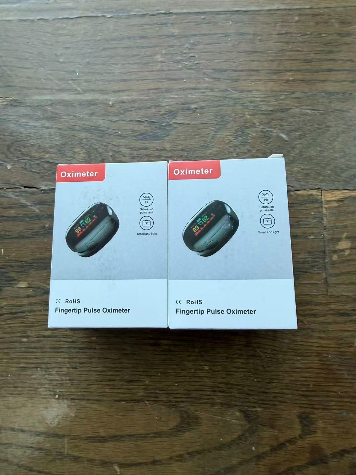 2 PCS Fingertip Pulse Oximeter Per package Bloodoxygen Measurement High Accuracy