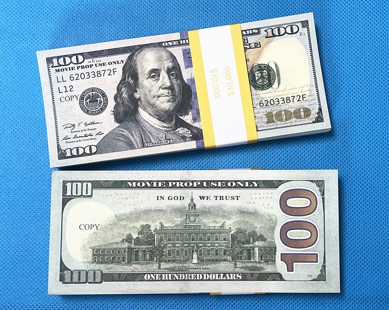 300 pcs movie prop toy money play fake bills for video, Learning Education Toys