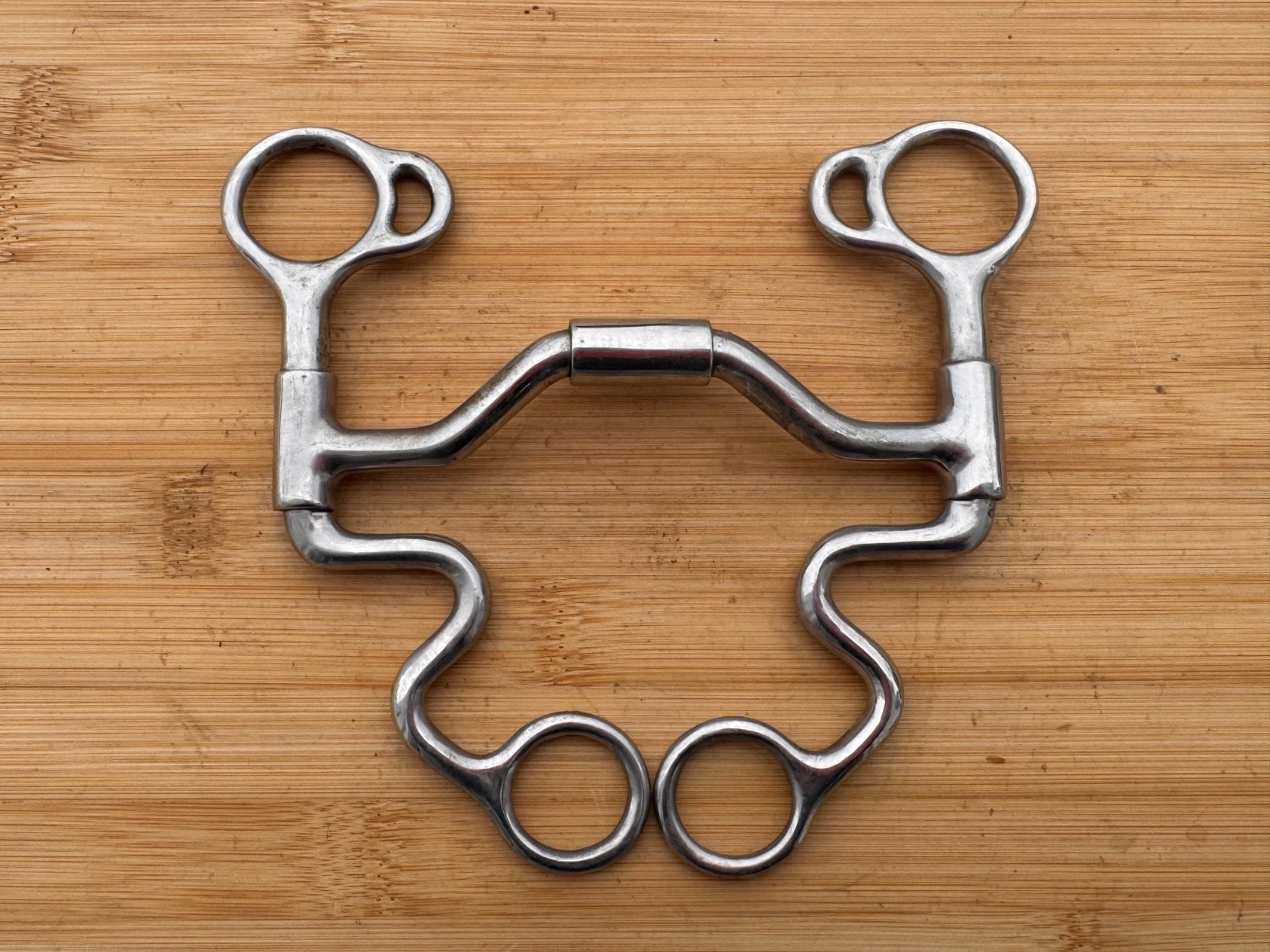 Comfort Mouth Western Horse Medium Port Short Shank Bit ~ 5"