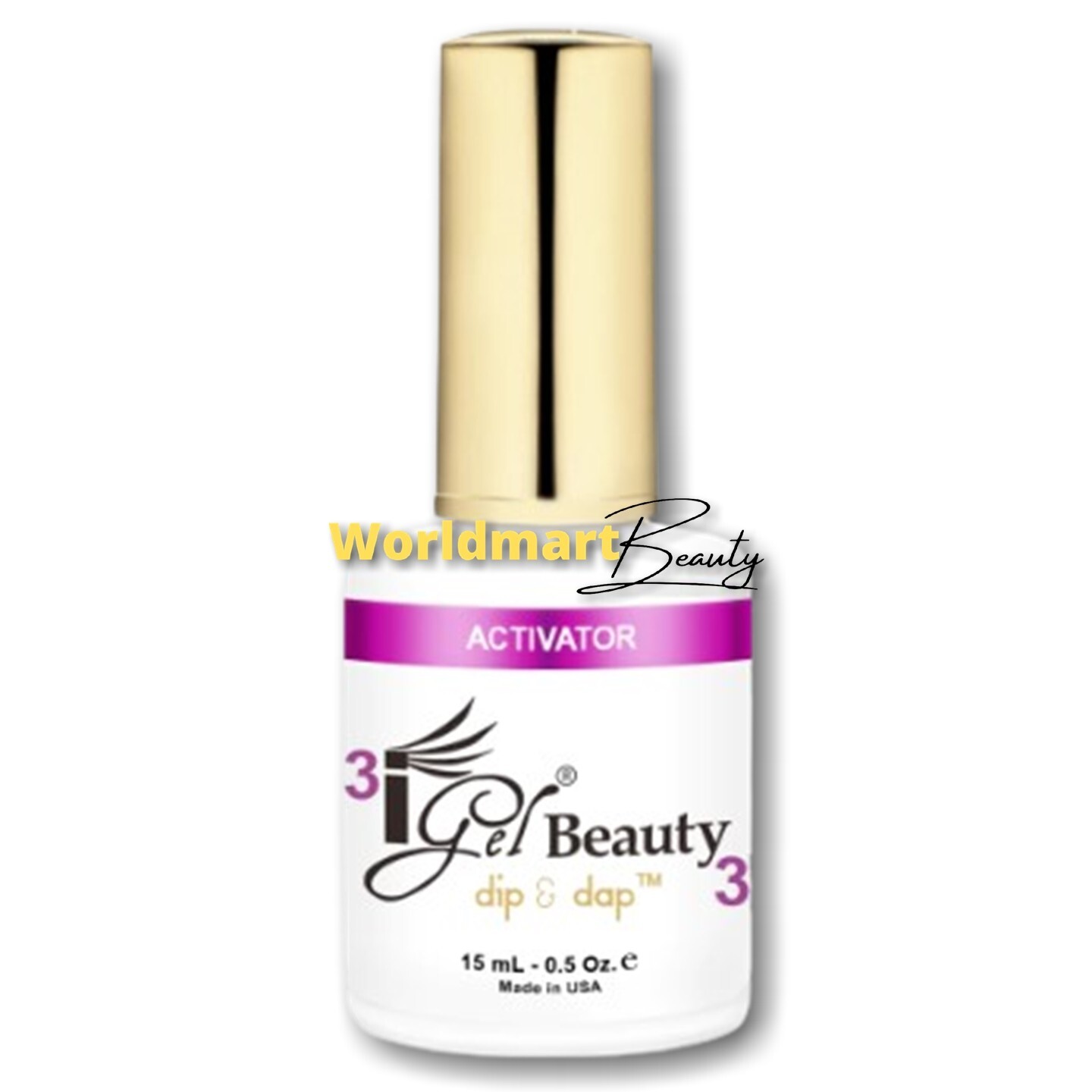 IGel Beauty Dip & Dap Liquid 0.5oz Nail Dipping Step Dip #3- Activator