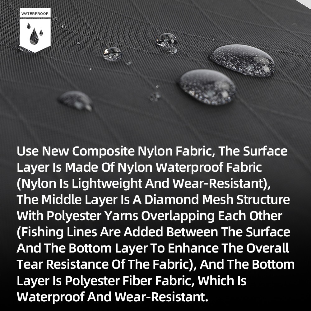 Rhinowalk BIke Large Top Tube Bag Water-Resistant Bikepack For MTB&Road Bike 1pc