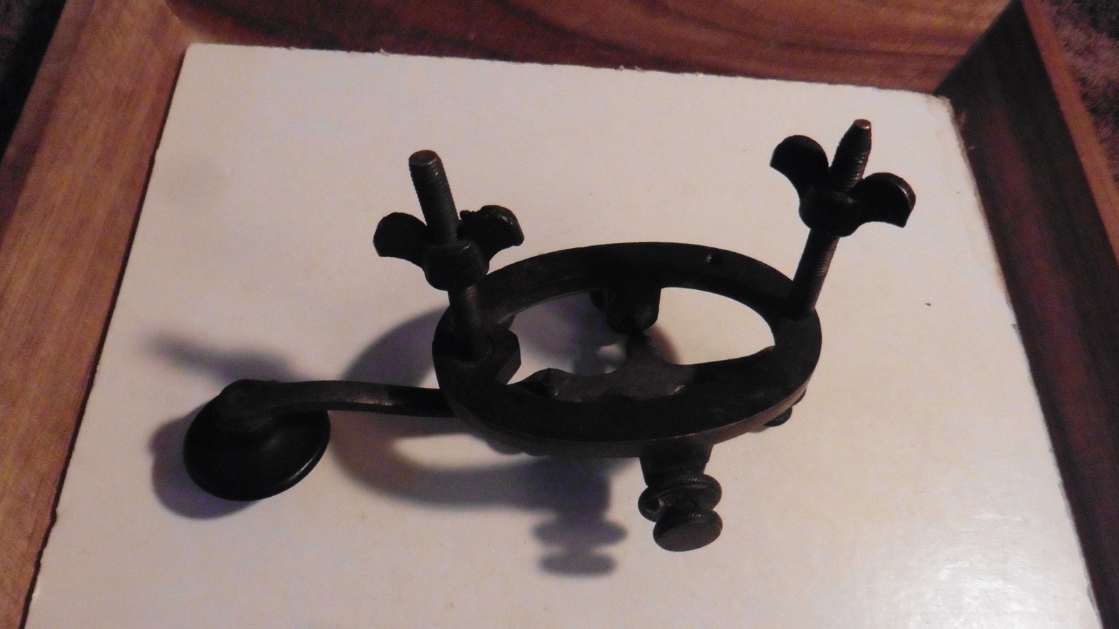 Western union telegraph Key - Morse Straight Key- JH Bunnell & Co