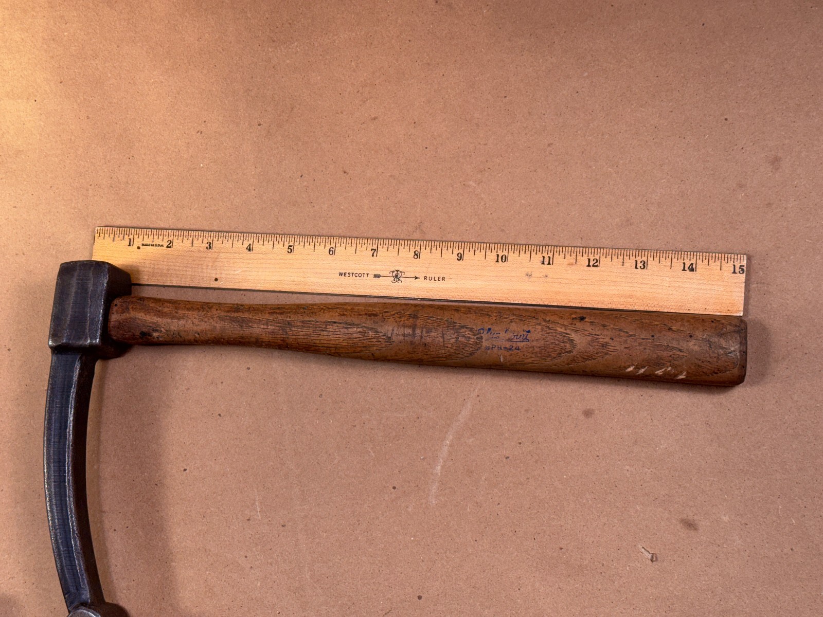 Vintage Fairmount No. 155 Auto Body Bumping Hammer w/ Blue Point Handle