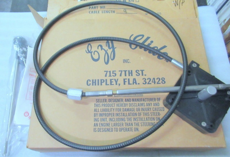 Ezy-Glide EZY-Stik II Stick Steering System 830 9ft 9’ OEM New Factory Boat