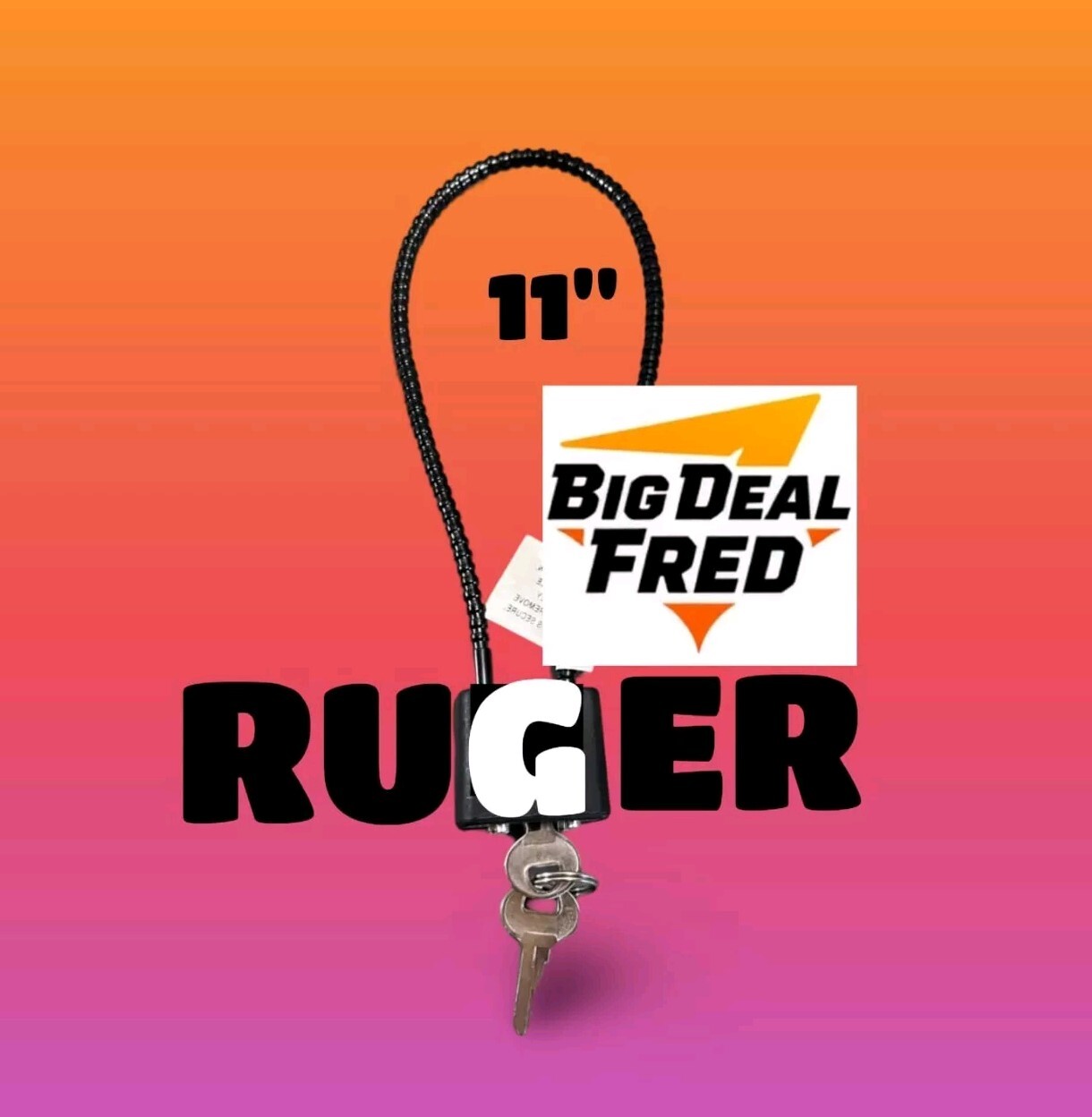 GUN LOCK Regal Firearm Cable Lock 2 Pack R11SC3 Rifle Shotgun Revolver New