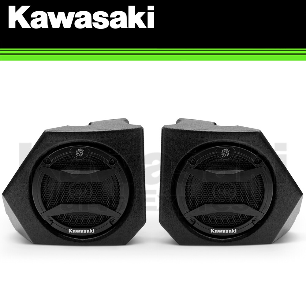 NEW 2020-2026 GENUINE KAWASAKI TERYX KRX 1000 REAR POD SPEAKER SET BY HIFONICS