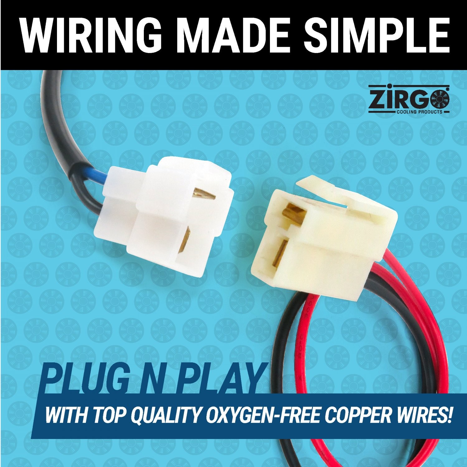 Zirgo Gobi Compact Automotive Deluxe Heater Kit -Universal Fit 3 Hole Blower DIY