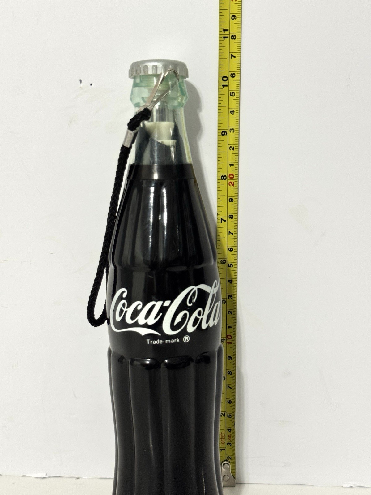 Vintage Coca-Cola Coke Bottle Umbrella 100th Centennial 30” Coke Collectible