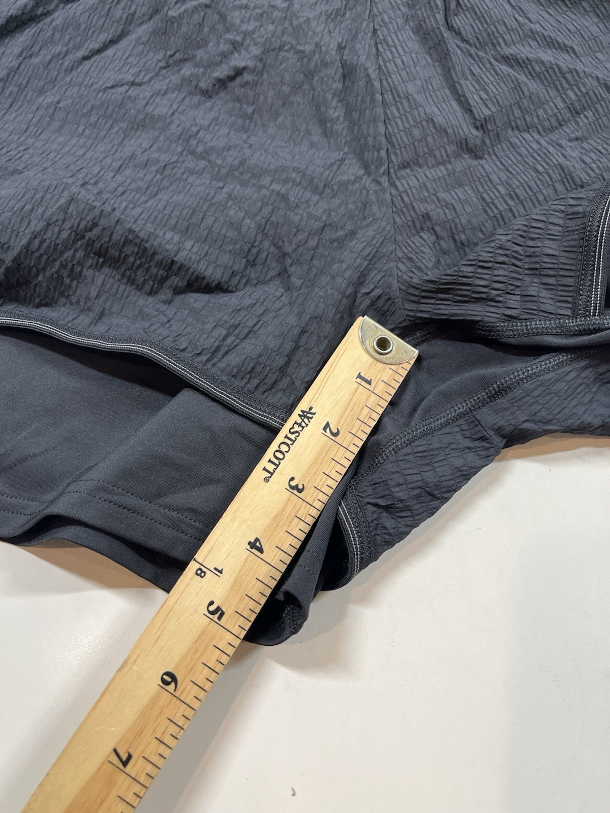 Black Gymshark Athletic Gym Running Training Shorts Women's L Large