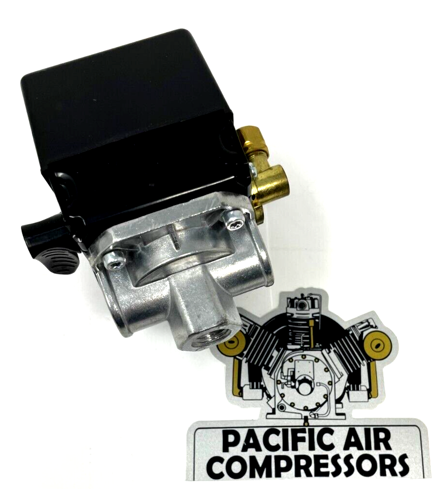 2 STAGE AIR COMPRESSOR PRESSURE SWITCH KIT 175 PSI OFF SAFETY VALVE / GAUGE