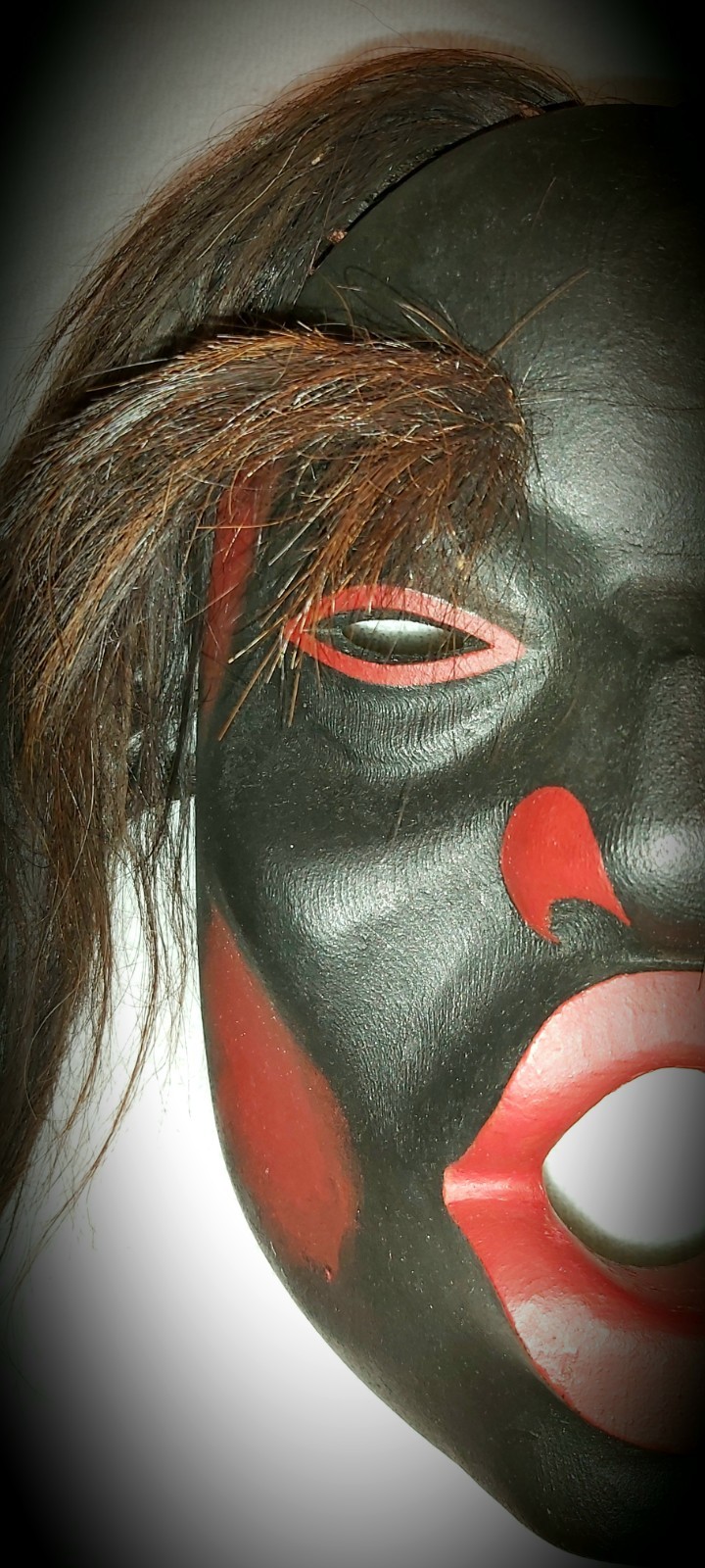 Northwest Coast, Dzunukwa / Tsonokwa vintage mask