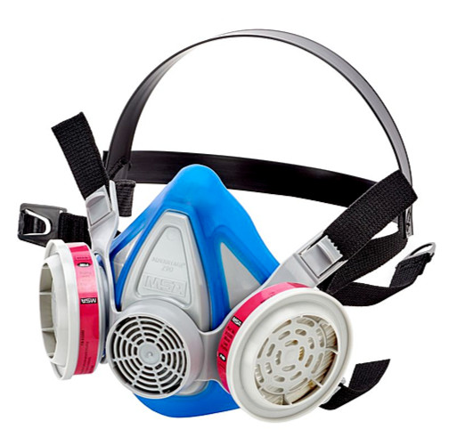 REUSABLE CONSTRUCTION DUST P100 WELDING HALF FACE RESPIRATOR FACEPIECE MASK MED.