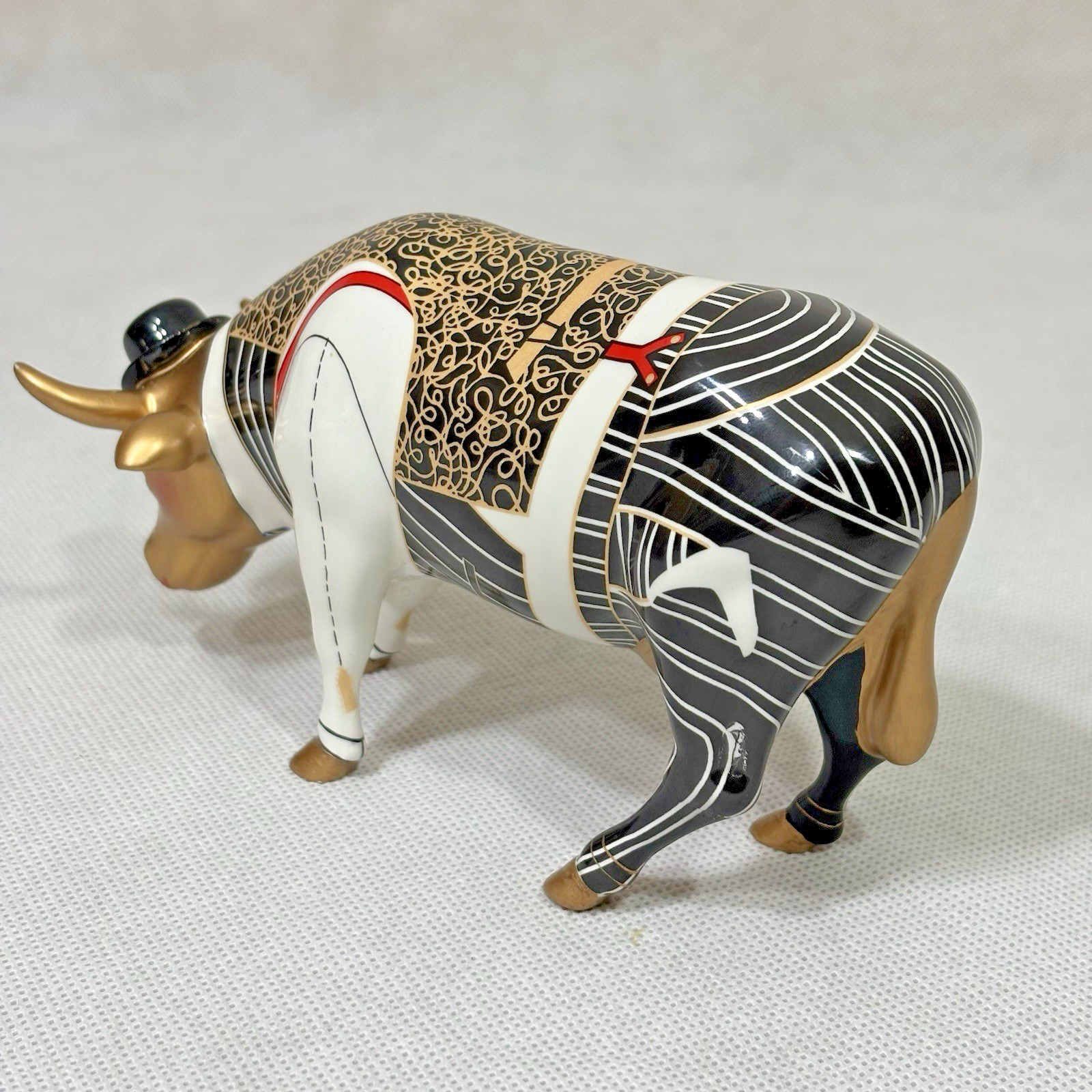 Cow Parade #6015 City Cow 2004 Westland Giftware Figurine with Box & Tag