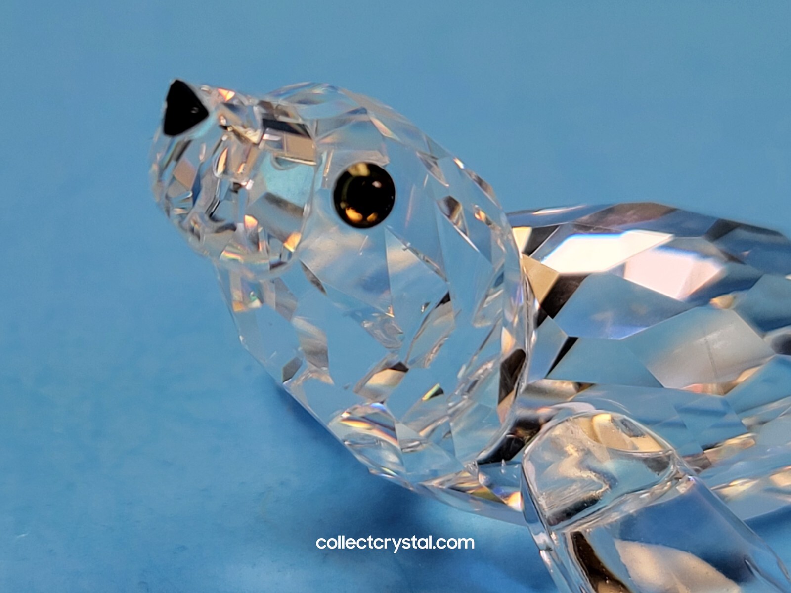 Swarovski Crystal Baby Sea Lion 7661000004 or # 221120. Retired 2010