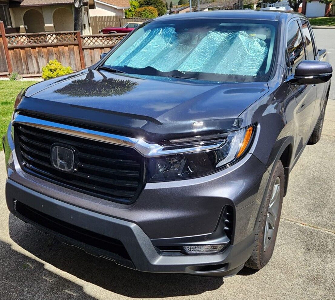 BugFlector II Hood Protector Bug Shield Deflector for 2021-2025 Honda Ridgeline
