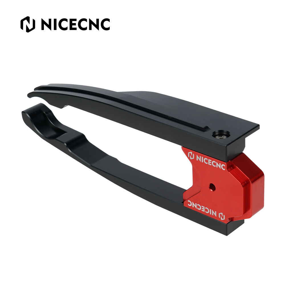 NiceCNC Swing Arm Chain Guide Slider Guard For Yamaha Raptor 700 YFM 700R Red