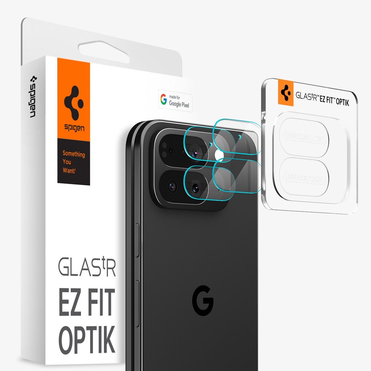 For Pixel 10 / Pro / Pro XL / Pro Fold | Spigen Optik EZ Fit Lens Protector