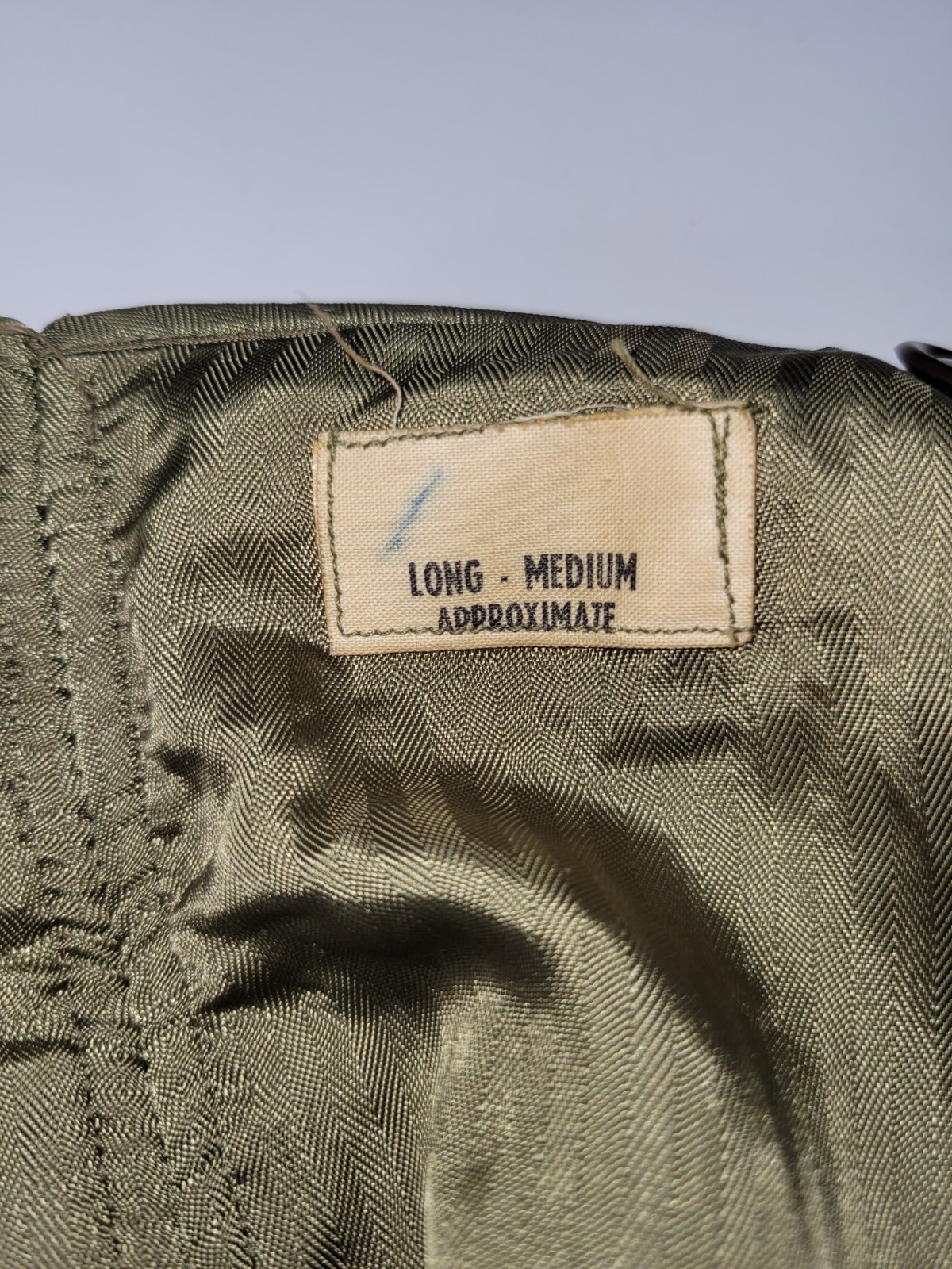 VINTAGE US Army WOOL LINER for TRENCH COAT OVERCOAT MEDIUM LONG