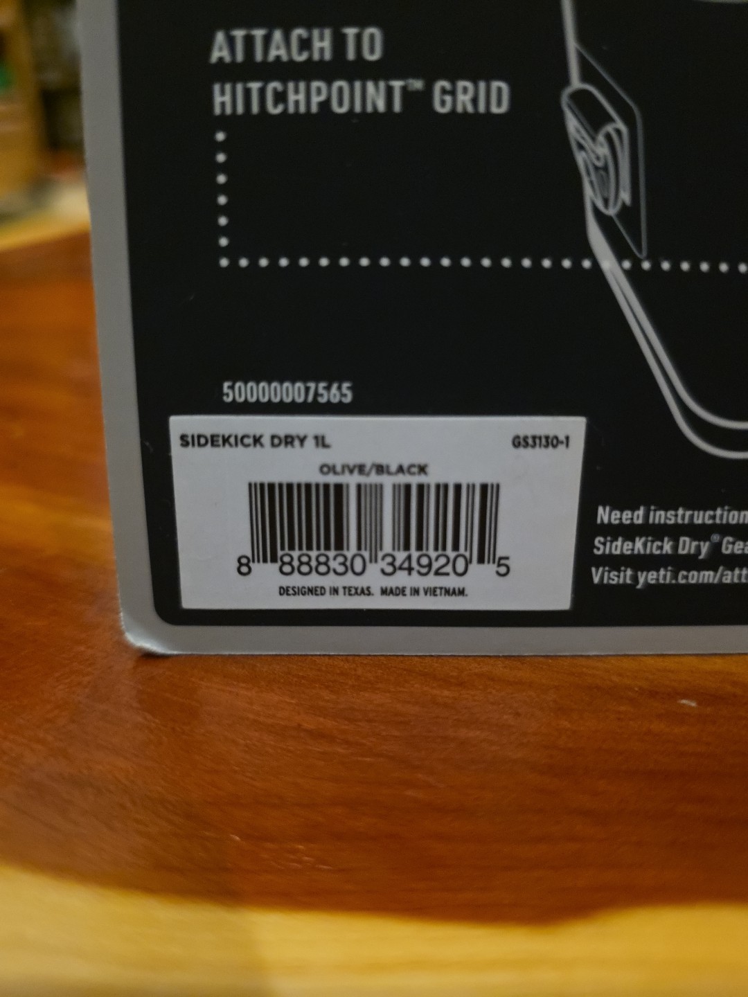 Yeti Sidekick 1L olive /Black New With Tags.