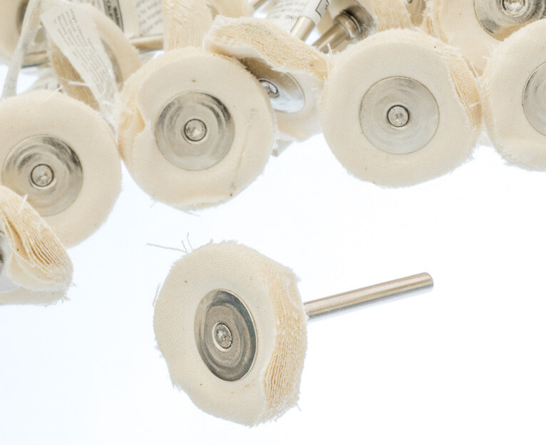 12pc 1" Muslin Polishing Buffing Wheel Buffer Grinder for Dremel Rotary Tool