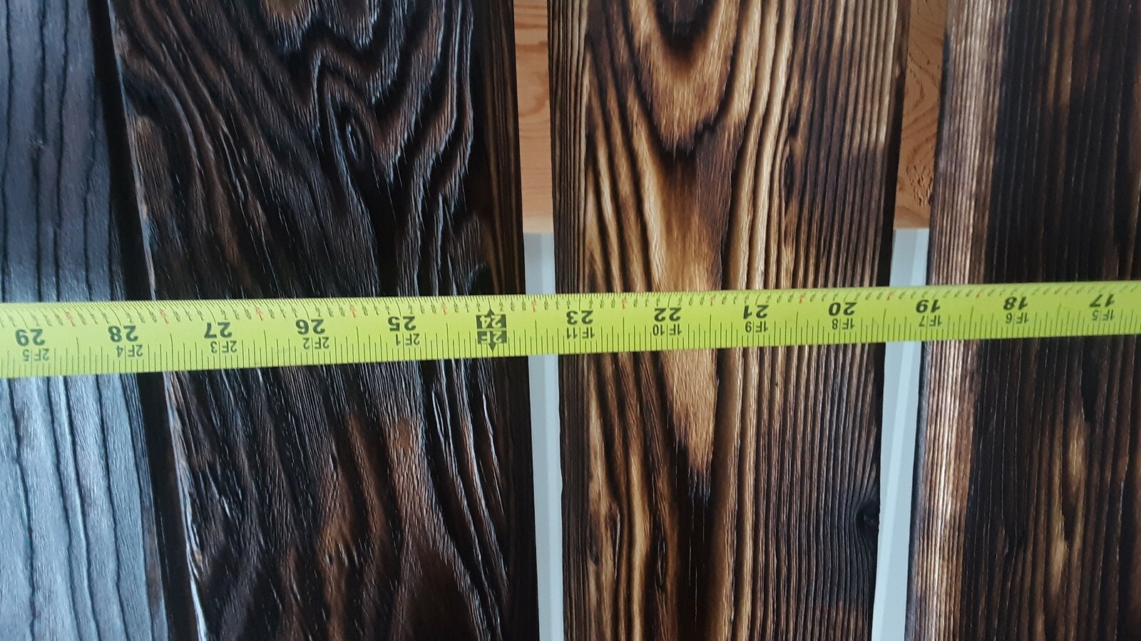 Shou Sugi Ban Base Board Trim