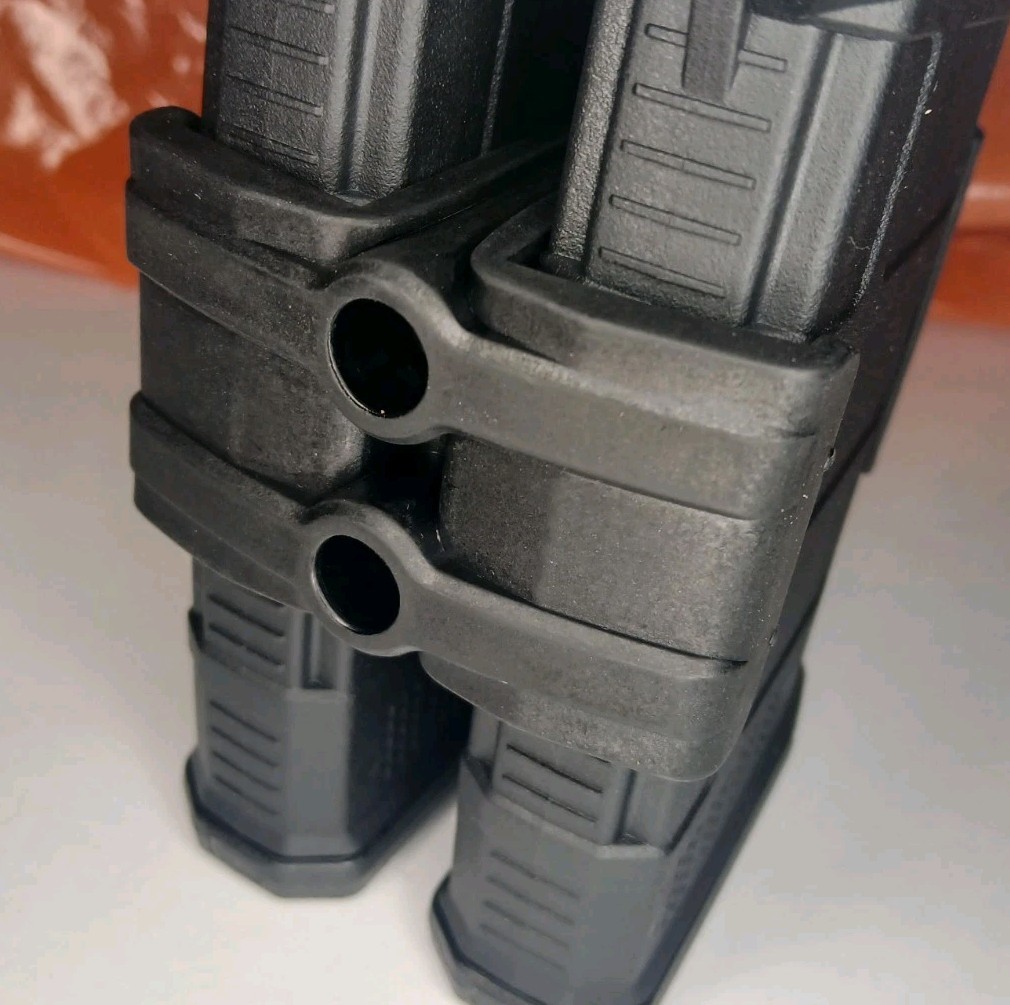 3-Pack Mag Coupler Link - Matte Black Deburred - Snag-Free for 5.56 / .223