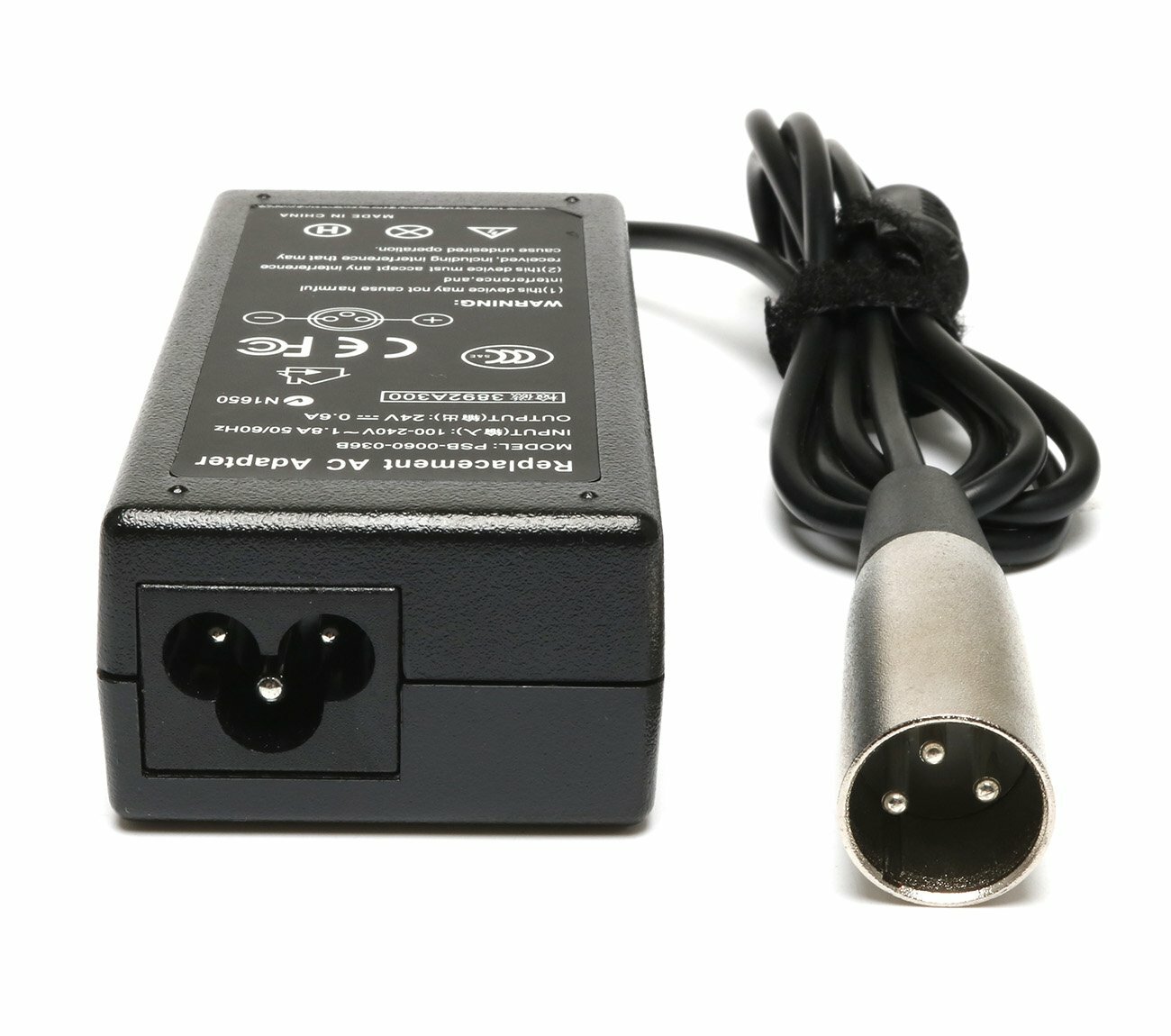 Battery Charger Adapter For Go-Go Elite Traveller Merits S-132 Electric Scooter