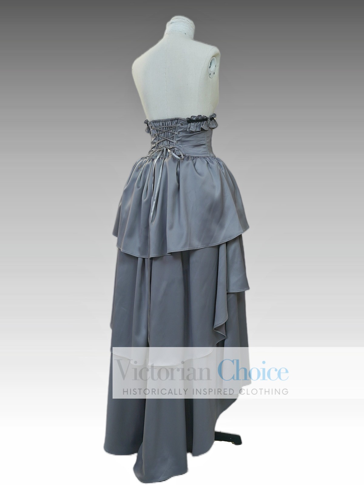 Vintage Victorian Edwardian Romantic High-Waisted Skirt Cosplay Fantasy K060