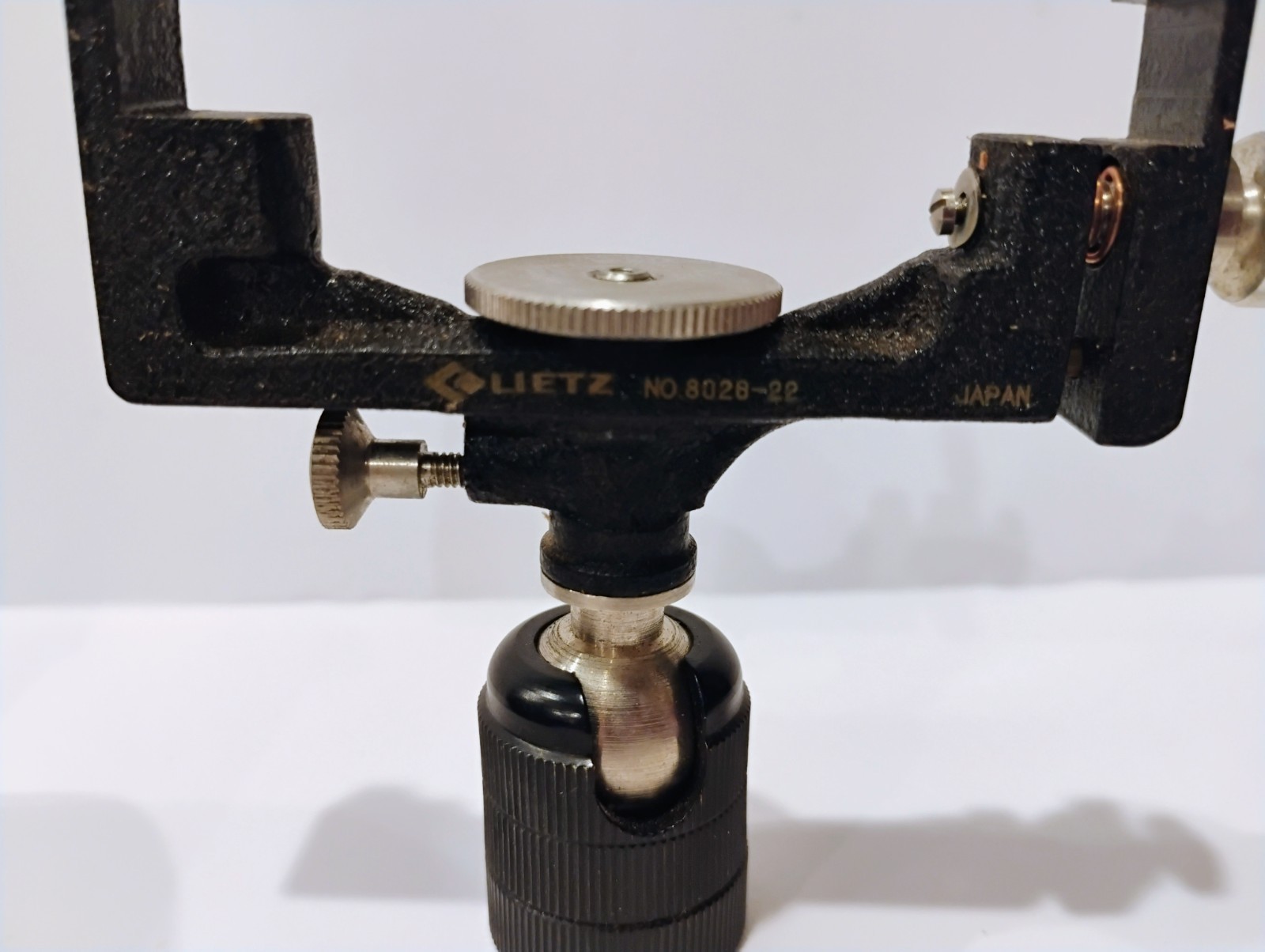 Lietz Pocket Transit Mount No. 8028-22 W/ Leather Case Vintage Japan