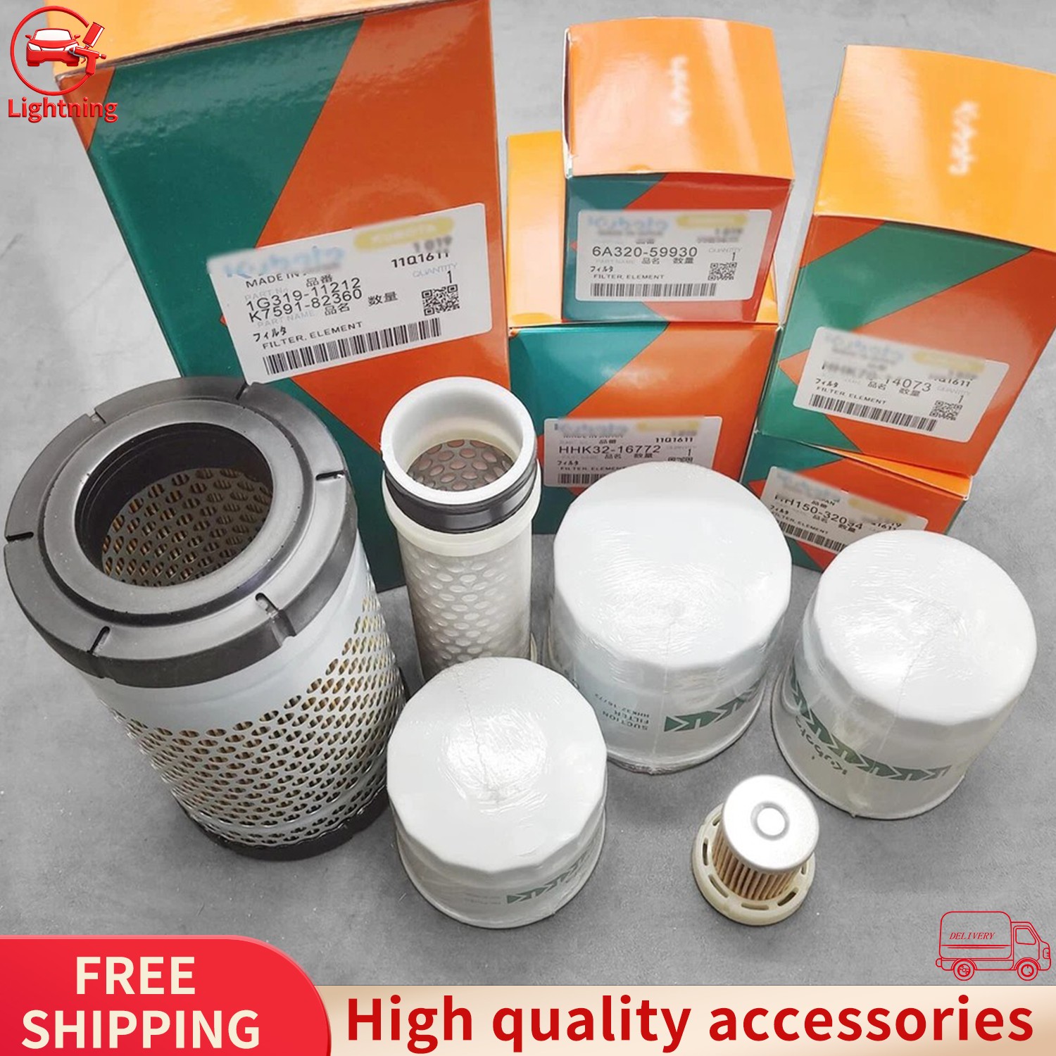 New High Quality Complete Filter Service Kit for Kubota RTV-X1140