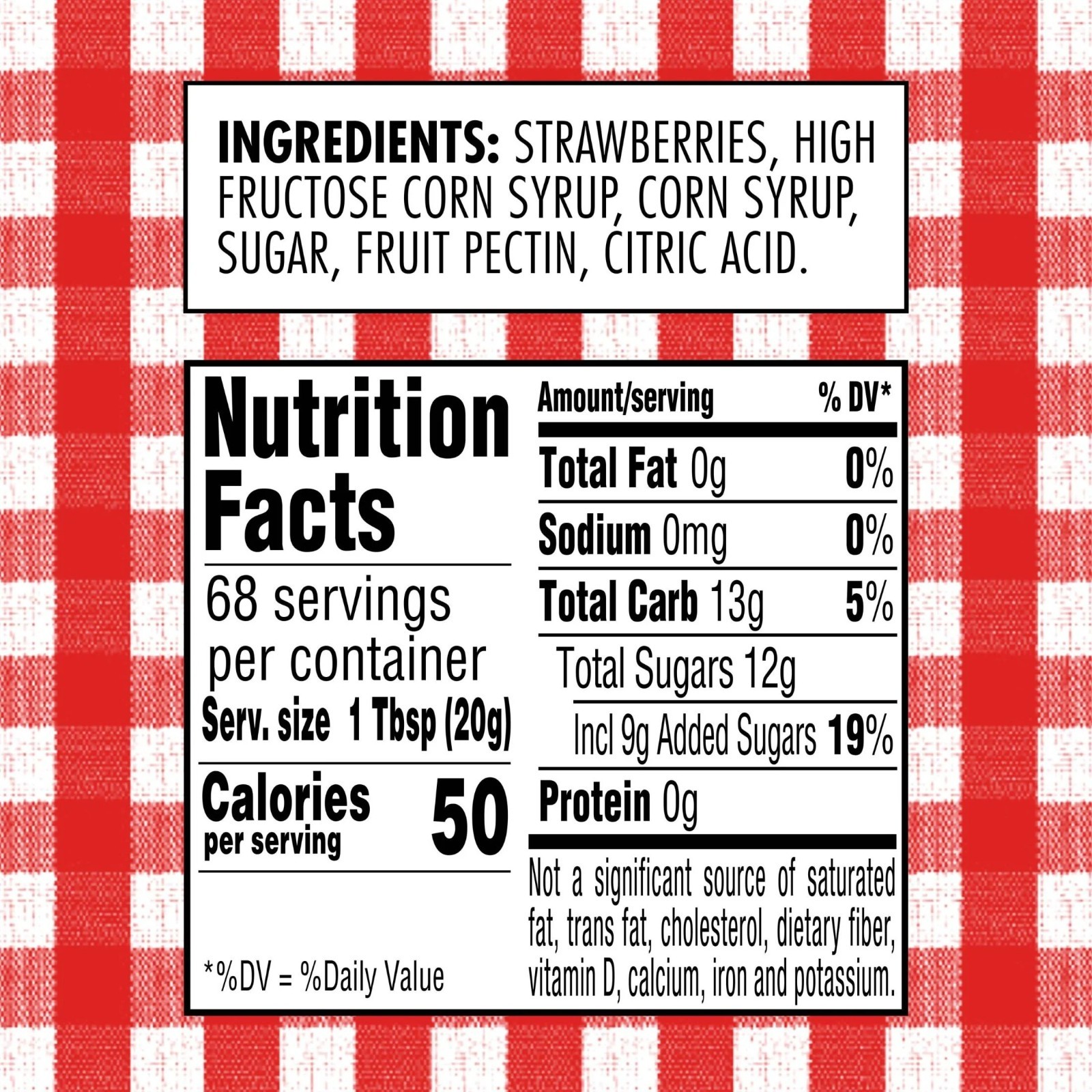 Smucker's Strawberry Jam, 48 Ounces