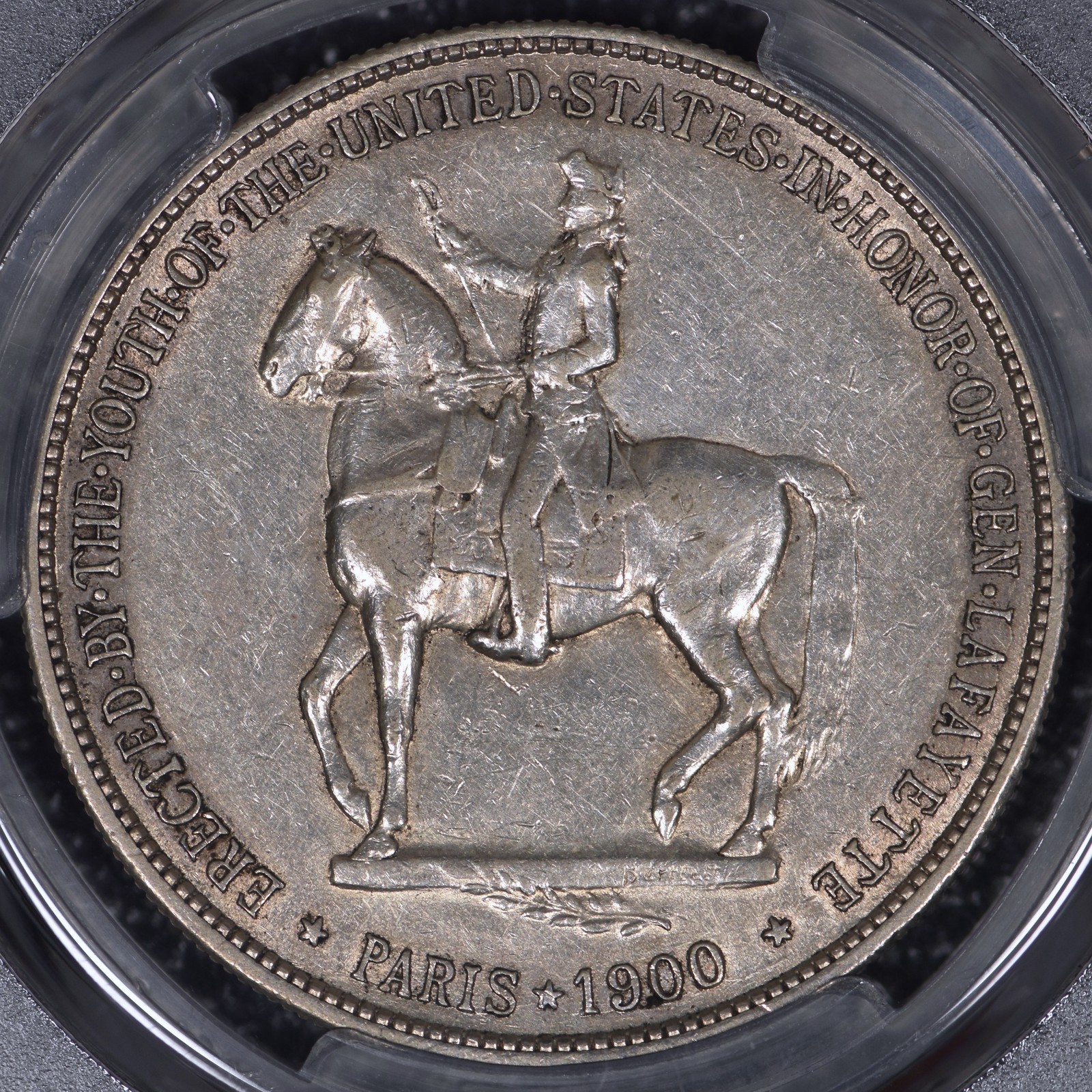 1900 Lafayette Commemorative Silver Dollar $1 PCGS XF45