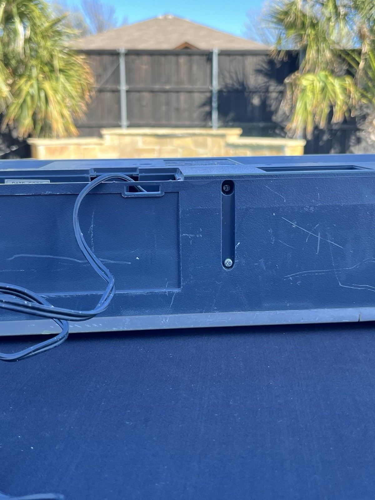 VINTAGE 1980’s Sanyo M-W1 AM/ FM Dual Band Stereo Cassette Radio Boombox Works