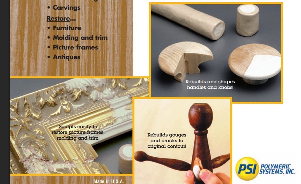 All Types Of Wood Repair Epoxy Putty Stick 3.5” By Polymeric system