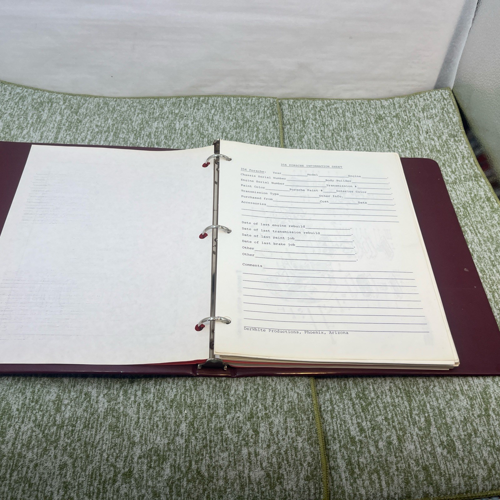 Porsche Exploded View Part Diagrams 356 B DerWhite Productions Phoenix Arizona