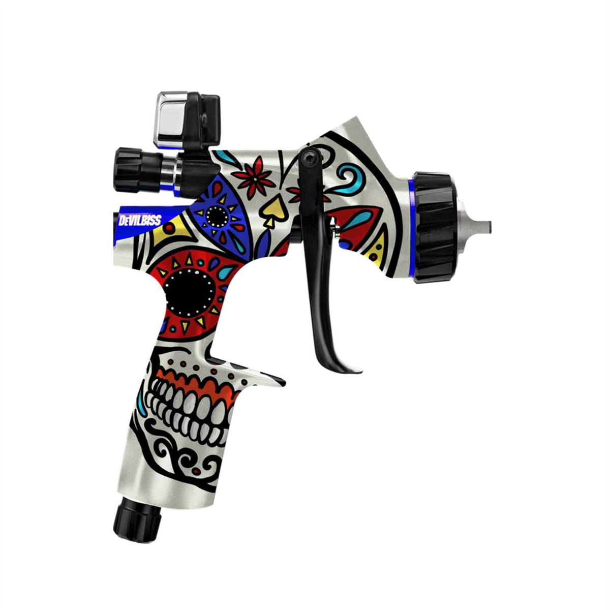 DeVilbiss 905760 DV1 Clearcoat Calavera Spray Gun Kit
